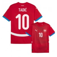 Pánský Fotbalový dres Srbsko Dusan Tadic #10 ME 2024 Domácí Krátký Rukáv